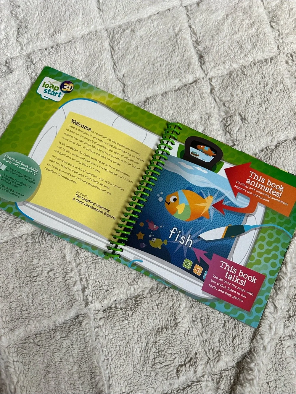 LeapFrog | LeapStart Lets Play Preschool to First Grade Sampler Book